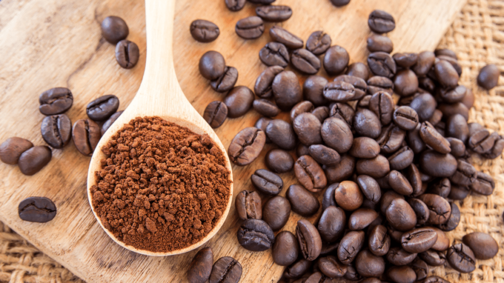 水出しコーヒーの作り方①普通のコーヒー豆の粉を使ってOK
