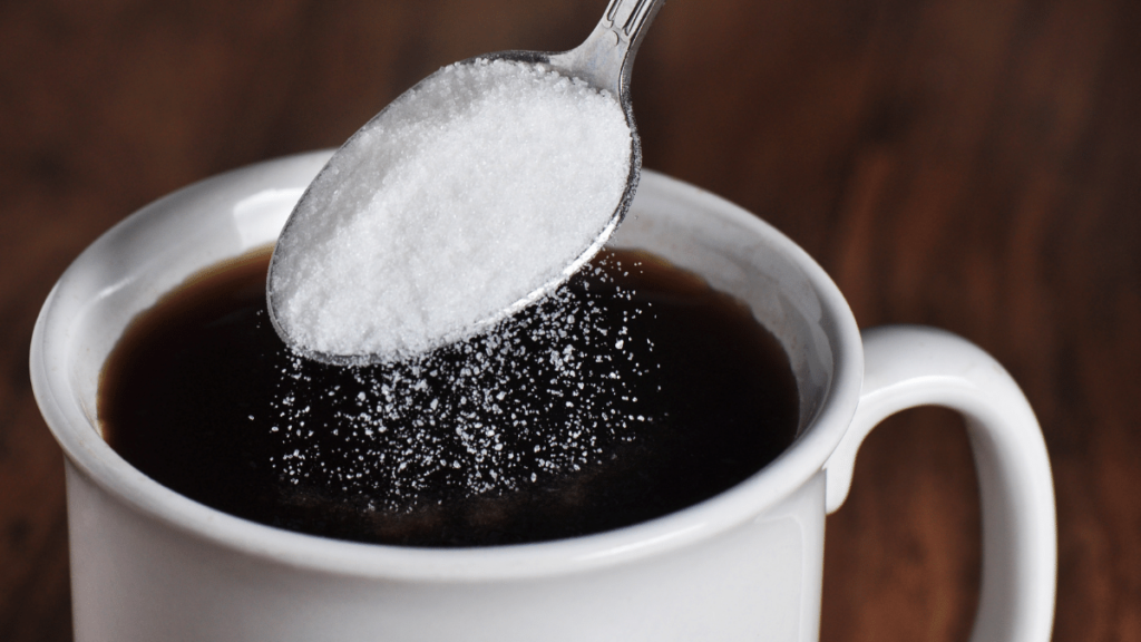 缶コーヒーが体に悪い理由①砂糖が大量に入っている